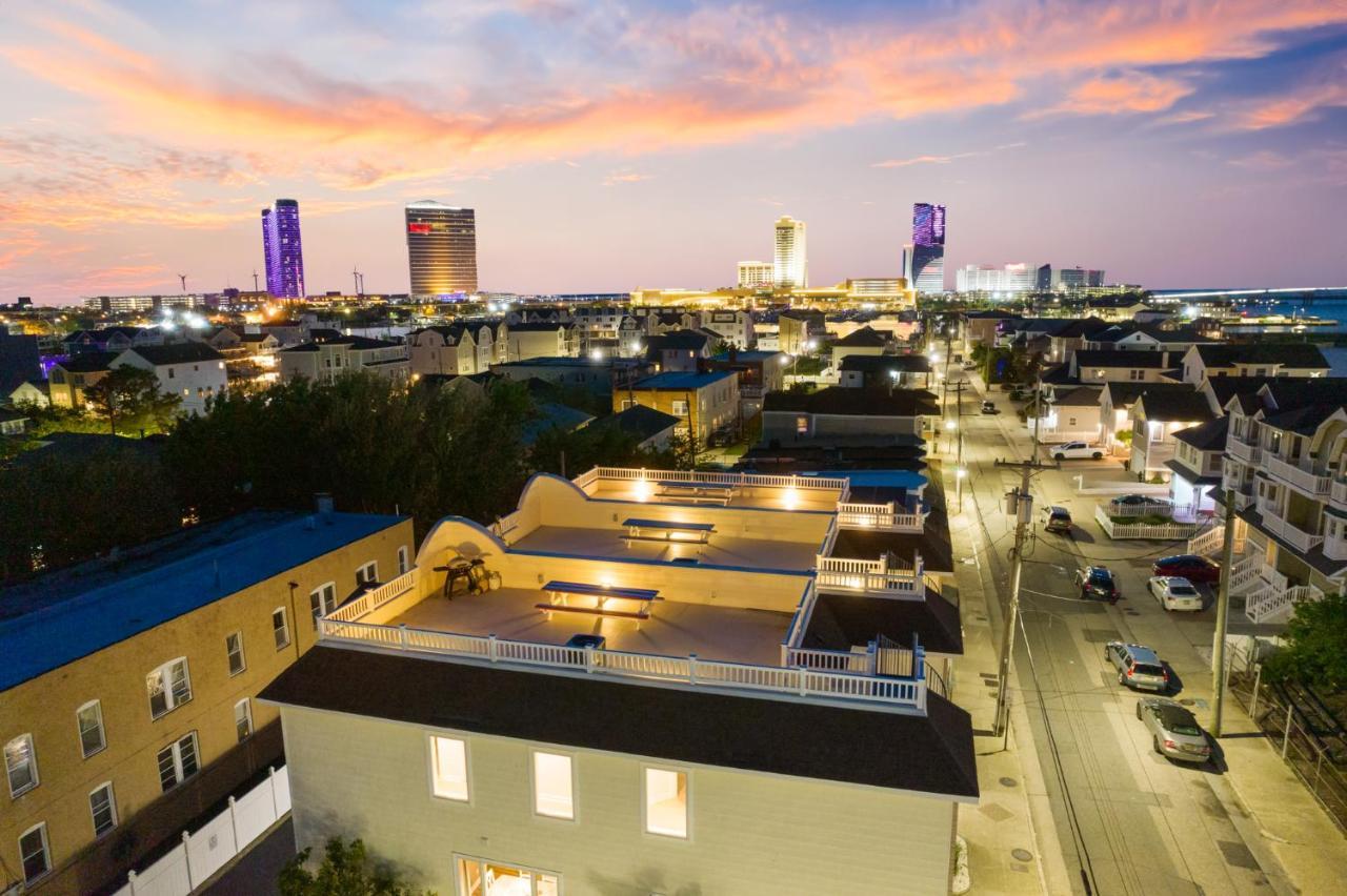❤️ The Top End Townhomes With Stunning Views On One-Of-A-Kind Rooftop Deck! Wow! アトランティックシティー エクステリア 写真