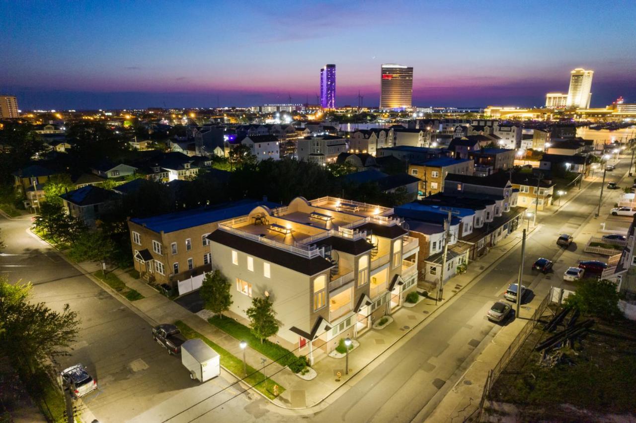❤️ The Top End Townhomes With Stunning Views On One-Of-A-Kind Rooftop Deck! Wow! アトランティックシティー エクステリア 写真